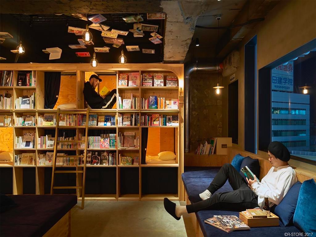 Book and Bed Hostel, Tokyo, Japan