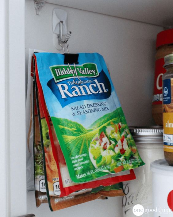 Repurpose Extra Binder Clips