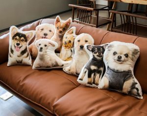 gift for dog lovers custom pet pillow